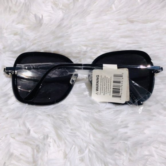 Joe's Jeans Sunglasses NWT Oversized 57mm Square UV Trendy Vacation Gift bday - Picture 7 of 12
